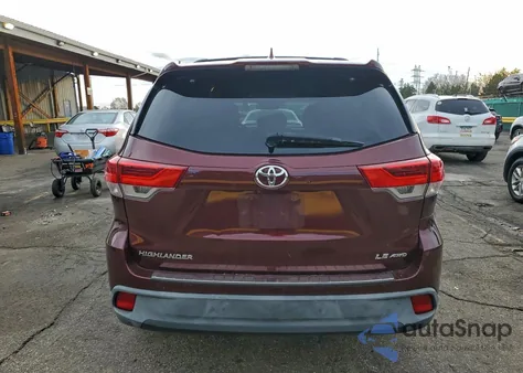 2018 Toyota Highlander Le from USA, damaged, VIN 5TDBZRFH5JS901394
